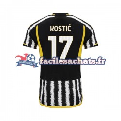 Maillot Juventus Filip Kostic 17 2023-2024 Domicile Homme MC