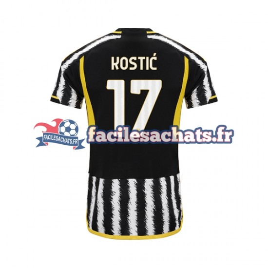 Maillot Juventus Filip Kostic 17 2023-2024 Domicile Homme MC