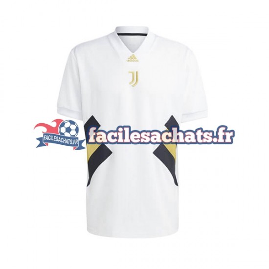 Maillot Juventus Icon Retro 2022-2023 Domicile Homme MC