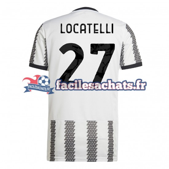 Maillot Juventus Locatelli 27 2022-2023 Domicile Homme MC