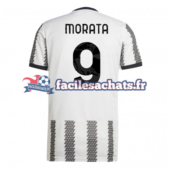 Maillot Juventus Morata 9 2022-2023 Domicile Homme MC