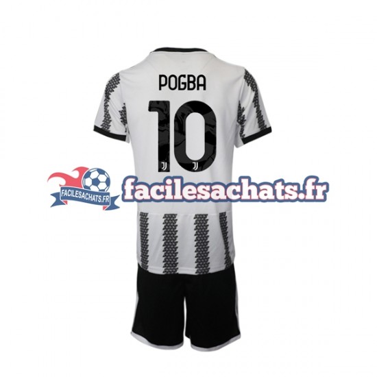 Maillot Juventus Pogba 10 2022-2023 Domicile Enfant MC