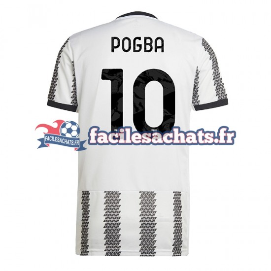 Maillot Juventus Pogba 10 2022-2023 Domicile Homme MC