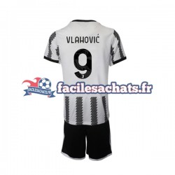 Maillot Juventus Vlahovic 9 2022-2023 Domicile Enfant MC