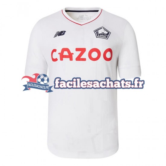 Maillot OSC Lille 2022-2023 Extérieur Homme MC