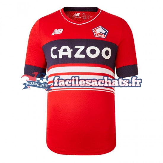 Maillot OSC Lille 2022-2023 Domicile Homme MC