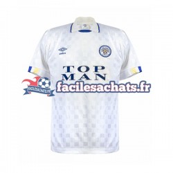 Maillot Leeds United Retro 1989-1990 Domicile Homme MC