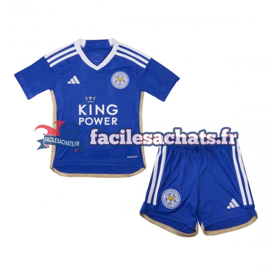 Maillot Leicester City 2023-2024 Domicile Enfant MC