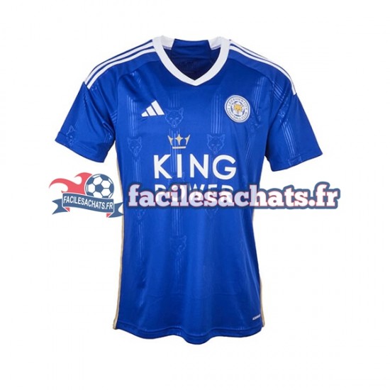 Maillot Leicester City 2023-2024 Domicile Homme MC