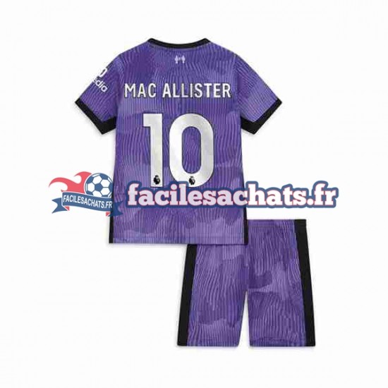 Maillot Liverpool Alexis Mac Allister 10 2023-2024 3ème Enfant MC