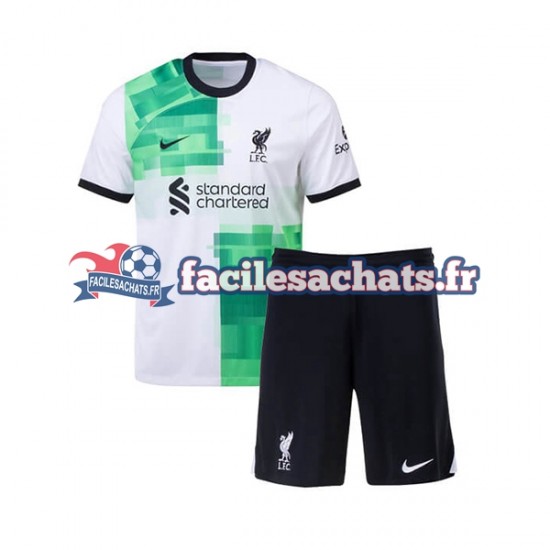 Maillot Liverpool 2023-2024 Extérieur Enfant MC