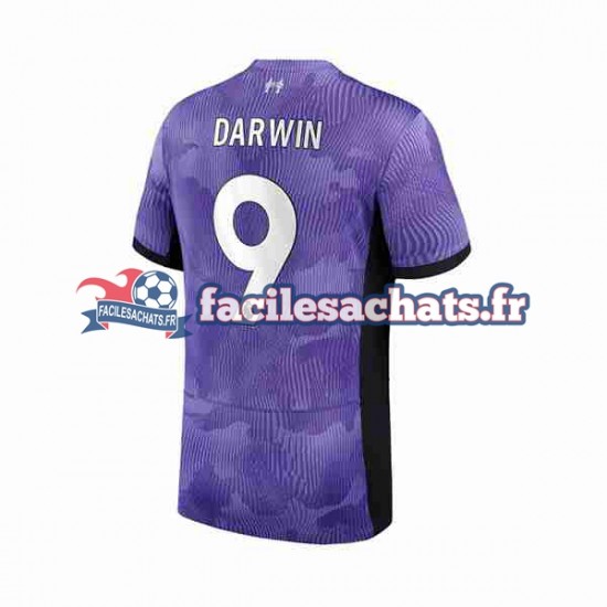 Maillot Liverpool Darwin Nunez 9 2023-2024 3ème Homme MC