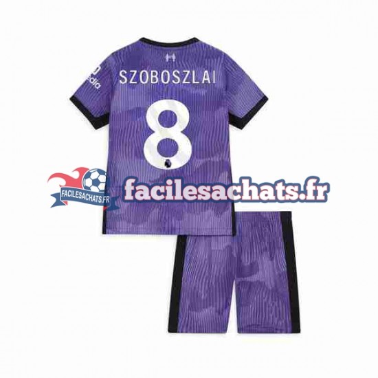 Maillot Liverpool Dominik Szoboszlai 8 2023 3ème Enfant MC