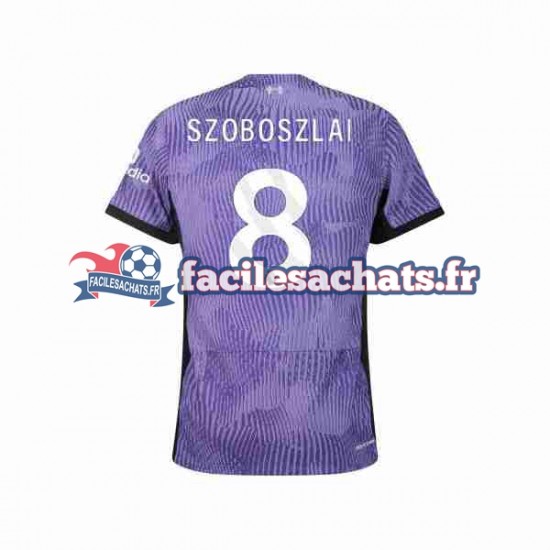 Maillot Liverpool Dominik Szoboszlai 8 2023-2024 3ème Homme MC