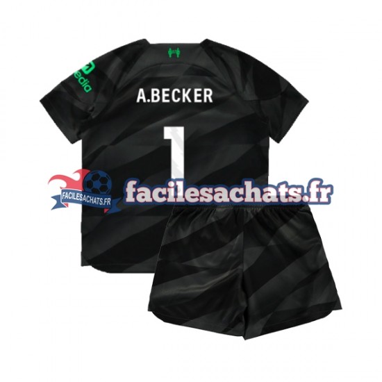 Maillot Liverpool A.Becker 1 2023-2024 Gardien Extérieur Enfant MC