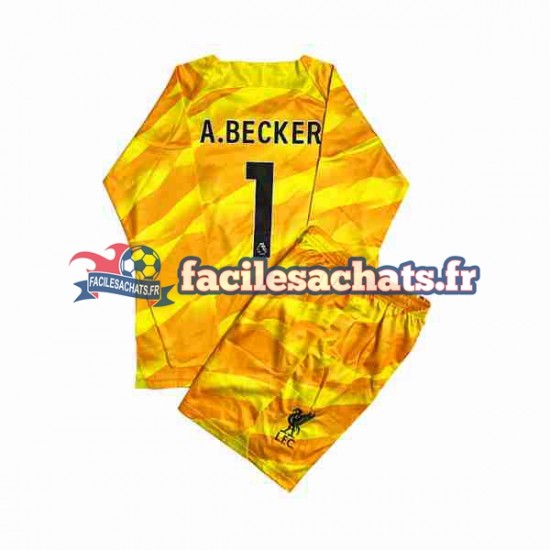 Maillot Liverpool A.Becker 1 2023-2024 Gardien 3ème Enfant ML