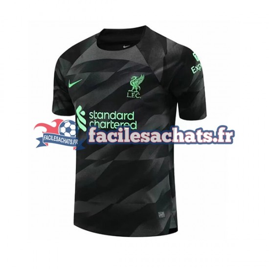 Maillot Liverpool 2023-2024 Gardien Extérieur Homme MC