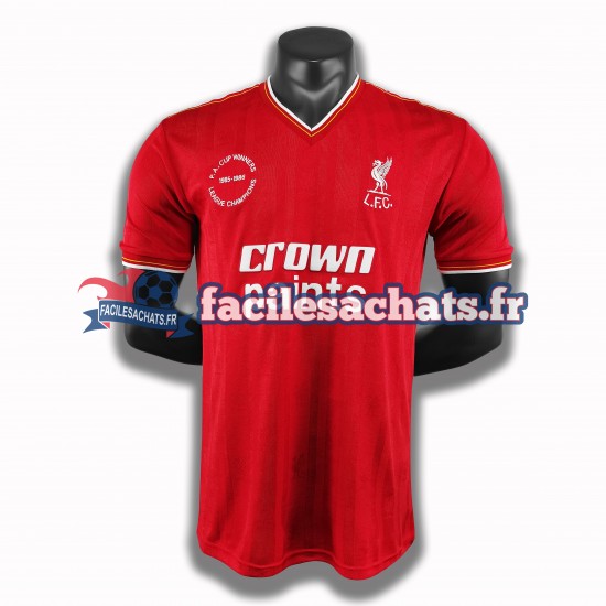 Maillot Liverpool Retro 1985-1986 Domicile Homme MC