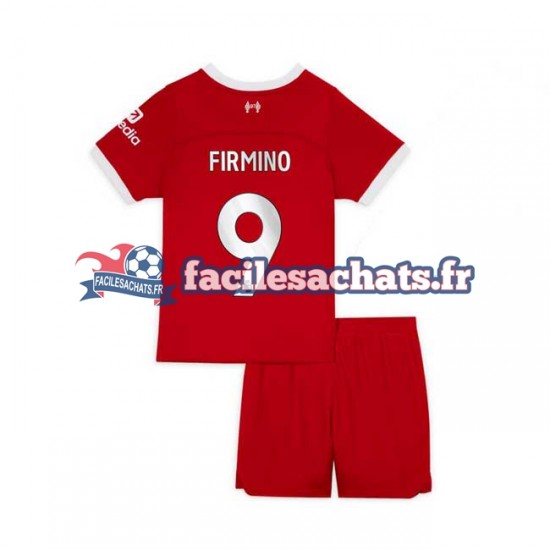 Maillot Liverpool Roberto Firmino 9 2023-2024 Domicile Enfant MC