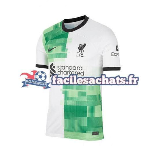 Maillot Liverpool Virgil van Dijk 4 2023-2024 Extérieur Enfant MC