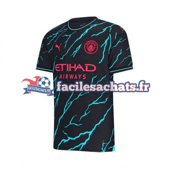 Maillot Manchester City Erling Haaland 9 2023-2024 3ème Homme MC