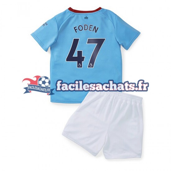 Maillot Manchester City Foden 47 2022-2023 Domicile Enfant MC