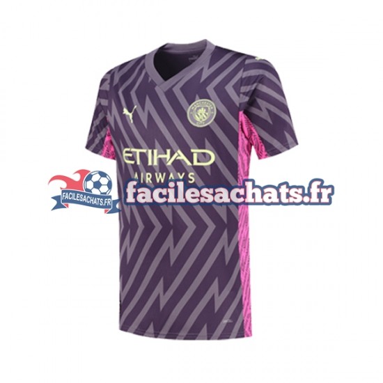 Maillot Manchester City 2023-2024 Gardien Extérieur Homme MC