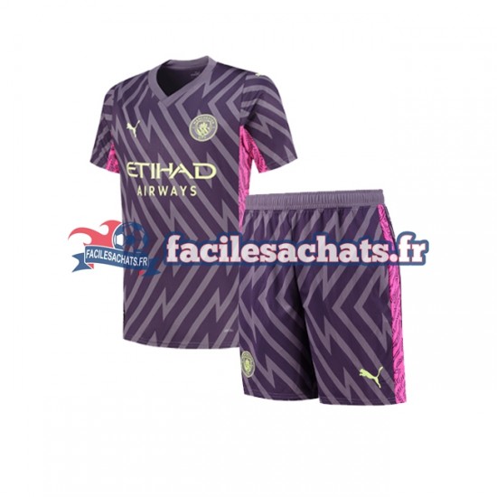 Maillot Manchester City 2023-2024 Gardien Extérieur Enfant MC