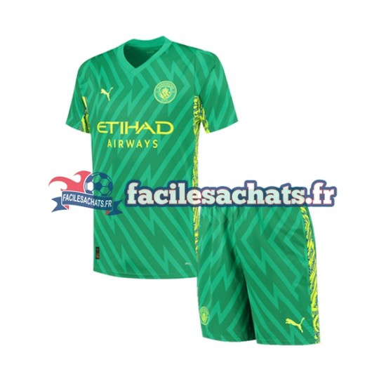 Maillot Manchester City 2023-2024 Gardien Domicile Enfant MC