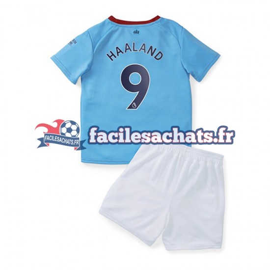 Maillot Manchester City Haaland 9 2022-2023 Domicile Enfant MC