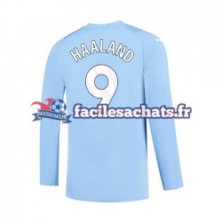 Maillot Manchester City Haaland 9 2023-2024 Domicile Homme ML