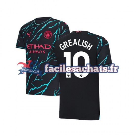 Maillot Manchester City Jack Grealish 10 2023-2024 3ème Homme MC