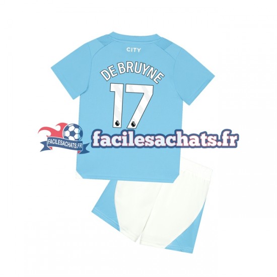 Maillot Manchester City Kevin De Bruyne 17 2023-2024 Domicile Enfant MC