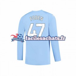 Maillot Manchester City Phil Foden 47 2023-2024 Domicile Homme ML