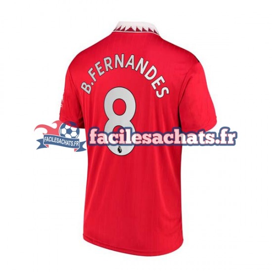 Maillot Manchester United Bruno Fernandes 8 2022-2023 Domicile Homme MC