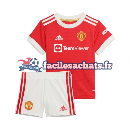 Maillot Manchester United 2021-2022 Domicile Enfant MC