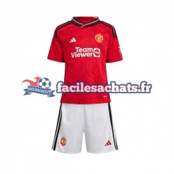 Maillot Manchester United 2023-2024 Domicile Enfant MC