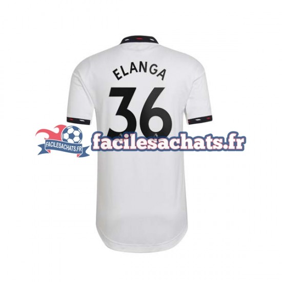 Maillot Manchester United Elanga 36 2022-2023 Extérieur Homme MC