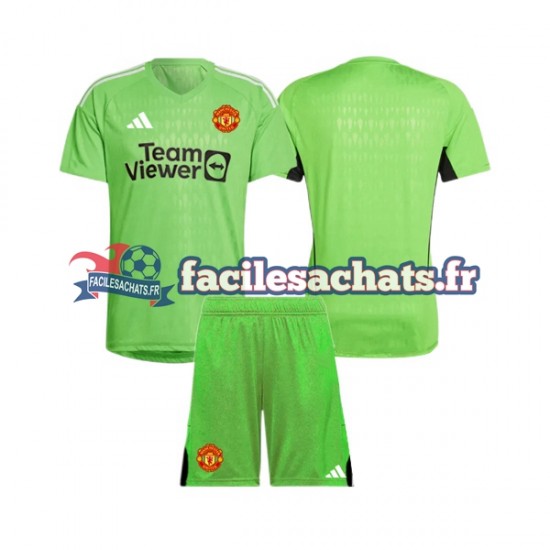 Maillot Manchester United 2023-2024 Gardien Domicile Enfant MC