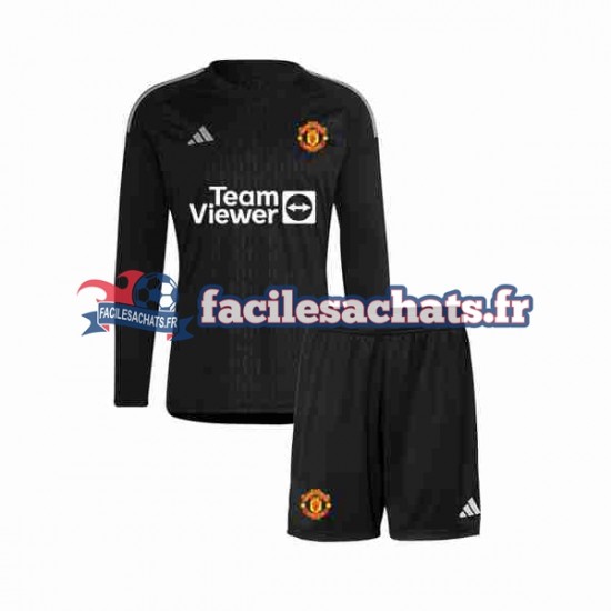 Maillot Manchester United 2023-2024 Gardien 3ème Enfant ML