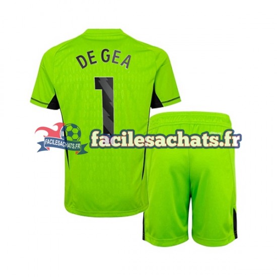 Maillot Manchester United DE GEA 1 2023-2024 Gardien Domicile Enfant MC