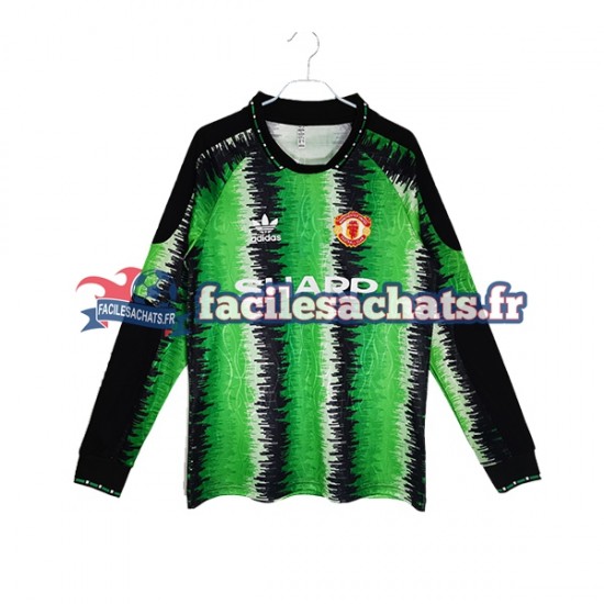 Maillot Manchester United Retro 1990-1991 Gardien Domicile Homme ML