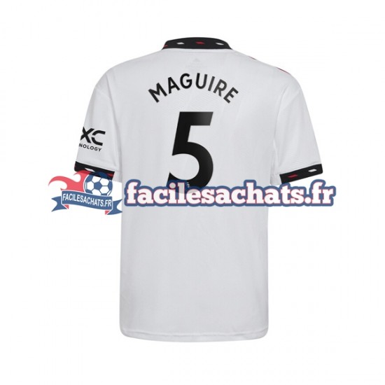 Maillot Manchester United Harry Maguire 5 2022-2023 Extérieur Homme MC