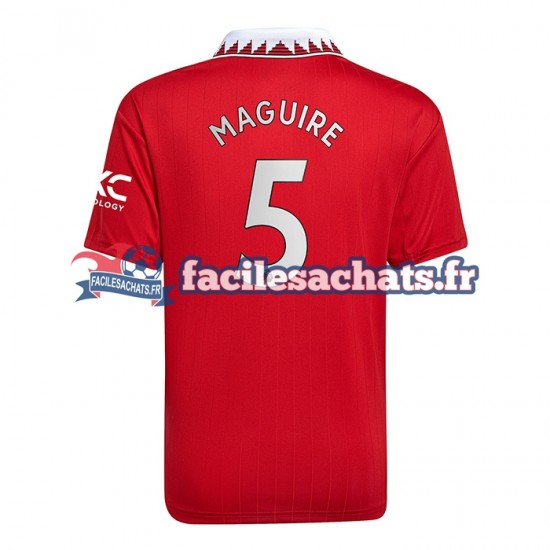 Maillot Manchester United Harry Maguire 5 2022-2023 Domicile Homme MC