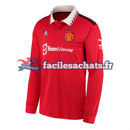 Maillot Manchester United 2022-2023 Domicile Homme ML