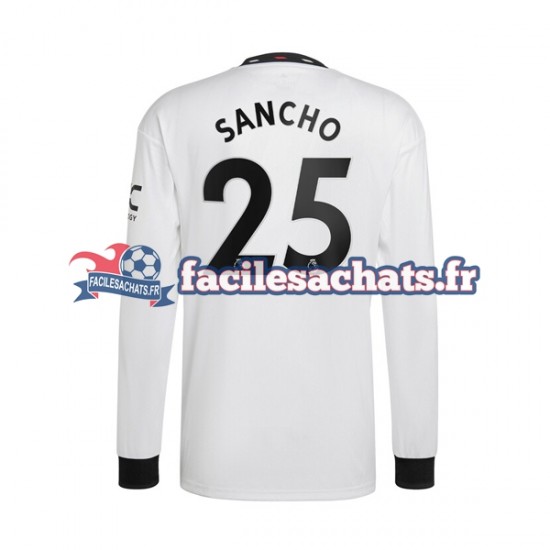 Maillot Manchester United Jadon Sancho 25 2022-2023 Extérieur Homme ML