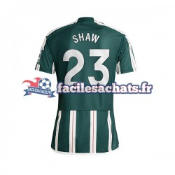 Maillot Manchester United Luke Shaw 23 2023-2024 Extérieur Homme MC