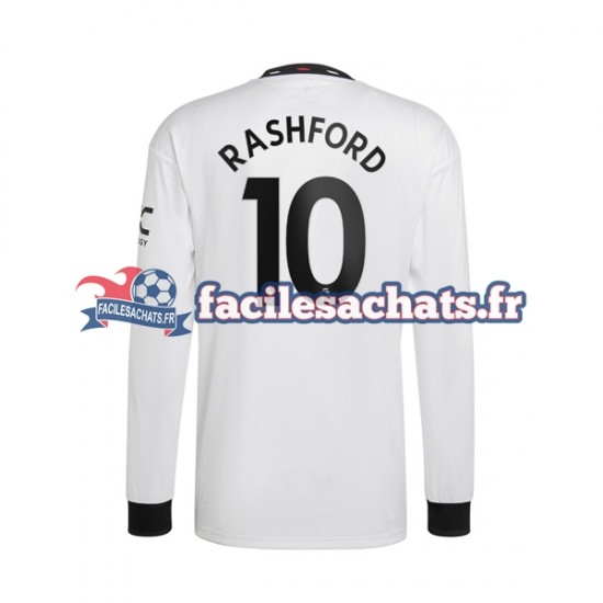 Maillot Manchester United Rashford 10 2022-2023 Extérieur Homme ML