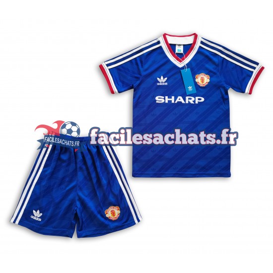 Maillot Manchester United Retro 1986 Extérieur Enfant MC