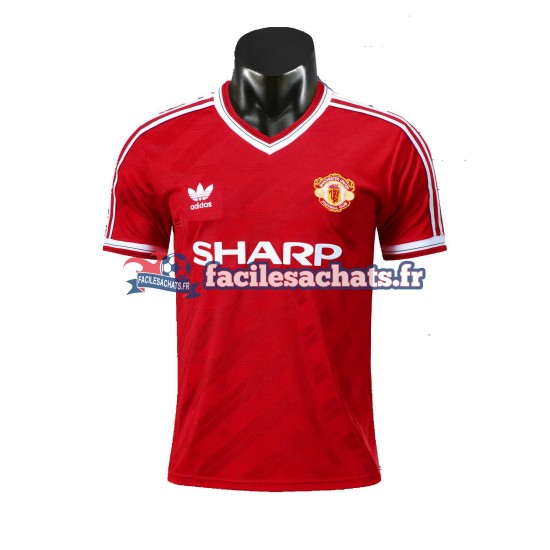 Maillot Manchester United Retro 1986 Domicile Homme MC